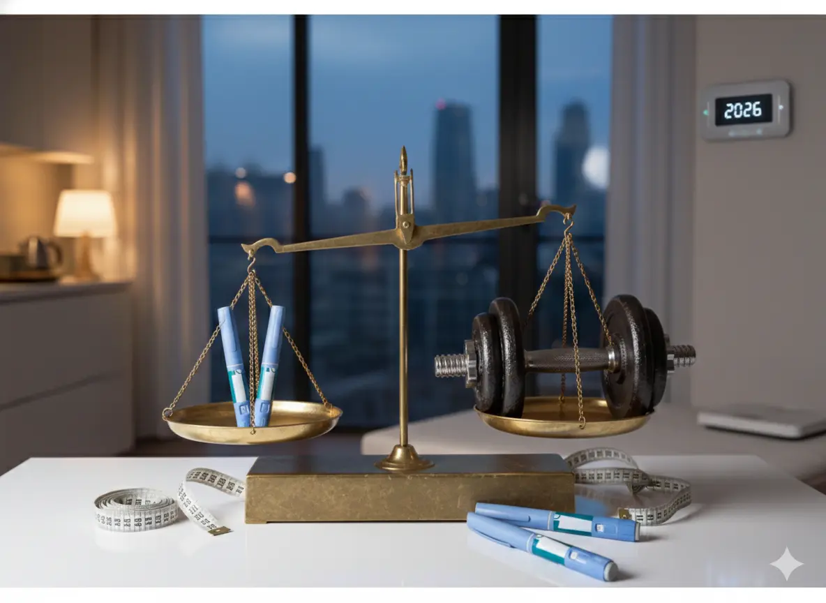 Mecanismo de ação das canetas emagrecedoras - tecnologia GLP-1 para controle do apetite